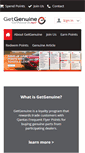 Mobile Screenshot of getgenuine.com.au